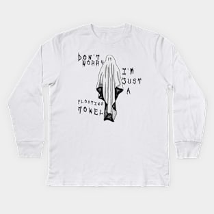 spooky Halloween design Kids Long Sleeve T-Shirt